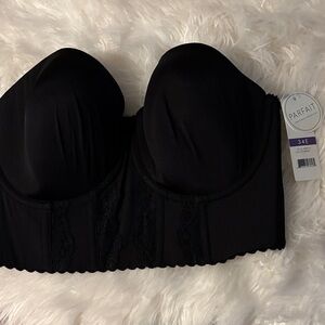 Parfait Women's Black Strapless Bra